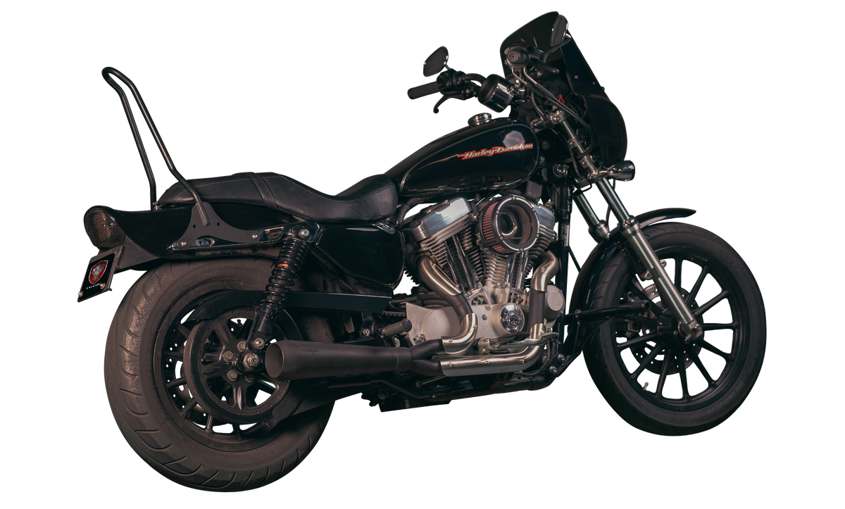 Assault: 2 Into 1 Harley-Davidson Sportster Exhaust