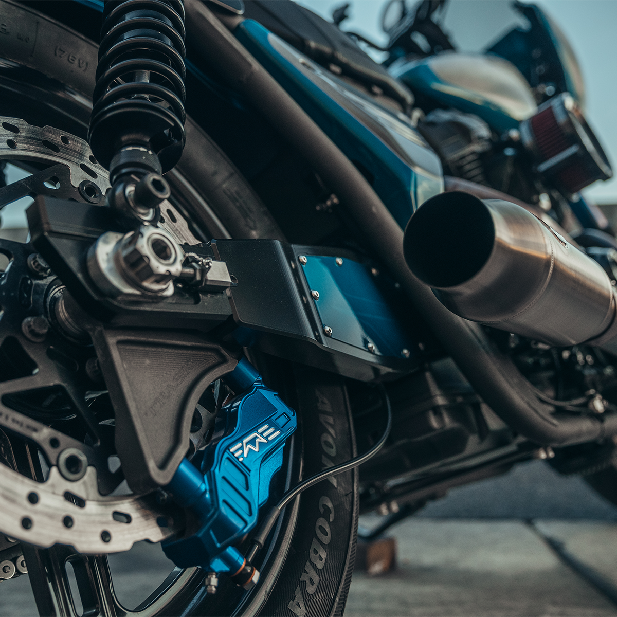 Assault Series Radial Caliper Mount Installed