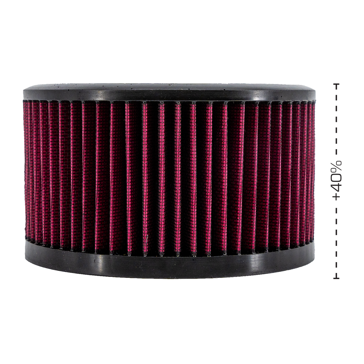 Trask Big Power Air Filter - 40% larger than standard.