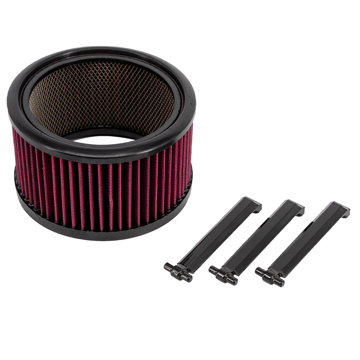 Trask Big Power Filter Kit - Gloss Black