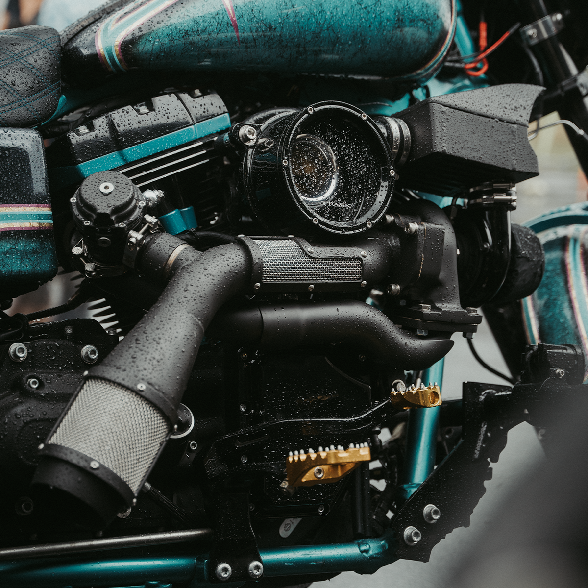 Trask Assault turbo system for Harley-Davidson Dyna - Black