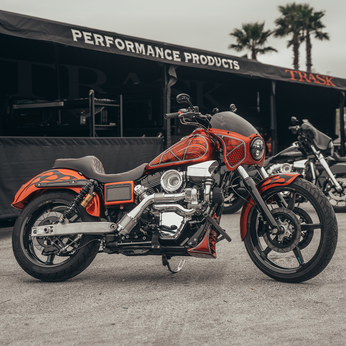 Trask Assault turbo system for Harley-Davidson Dyna -  Chrome