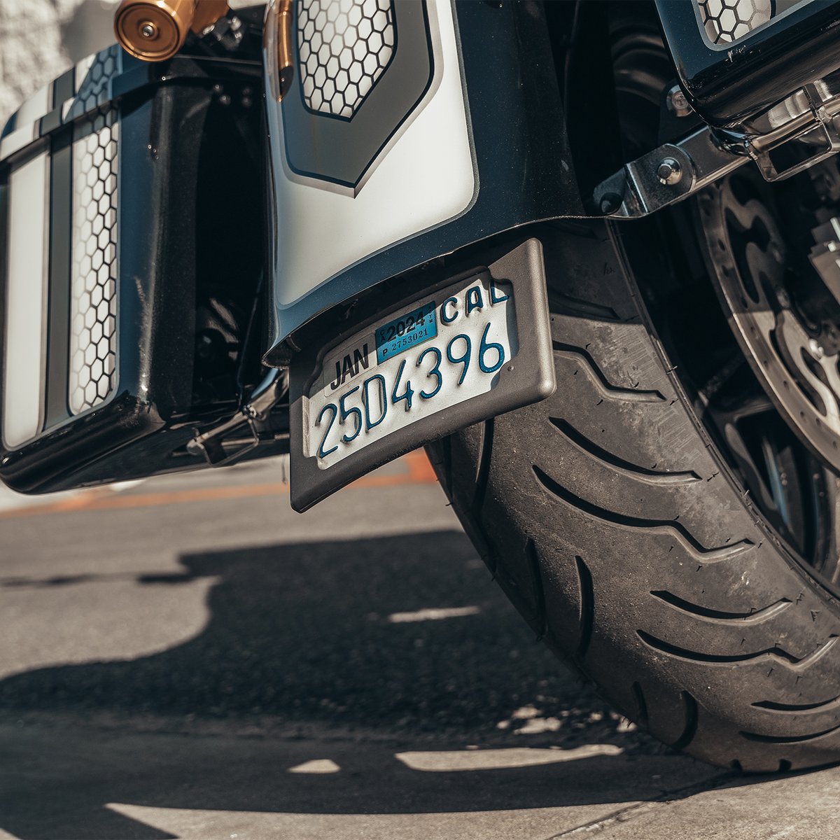 Assault Series License Plate Frame - Road Glide