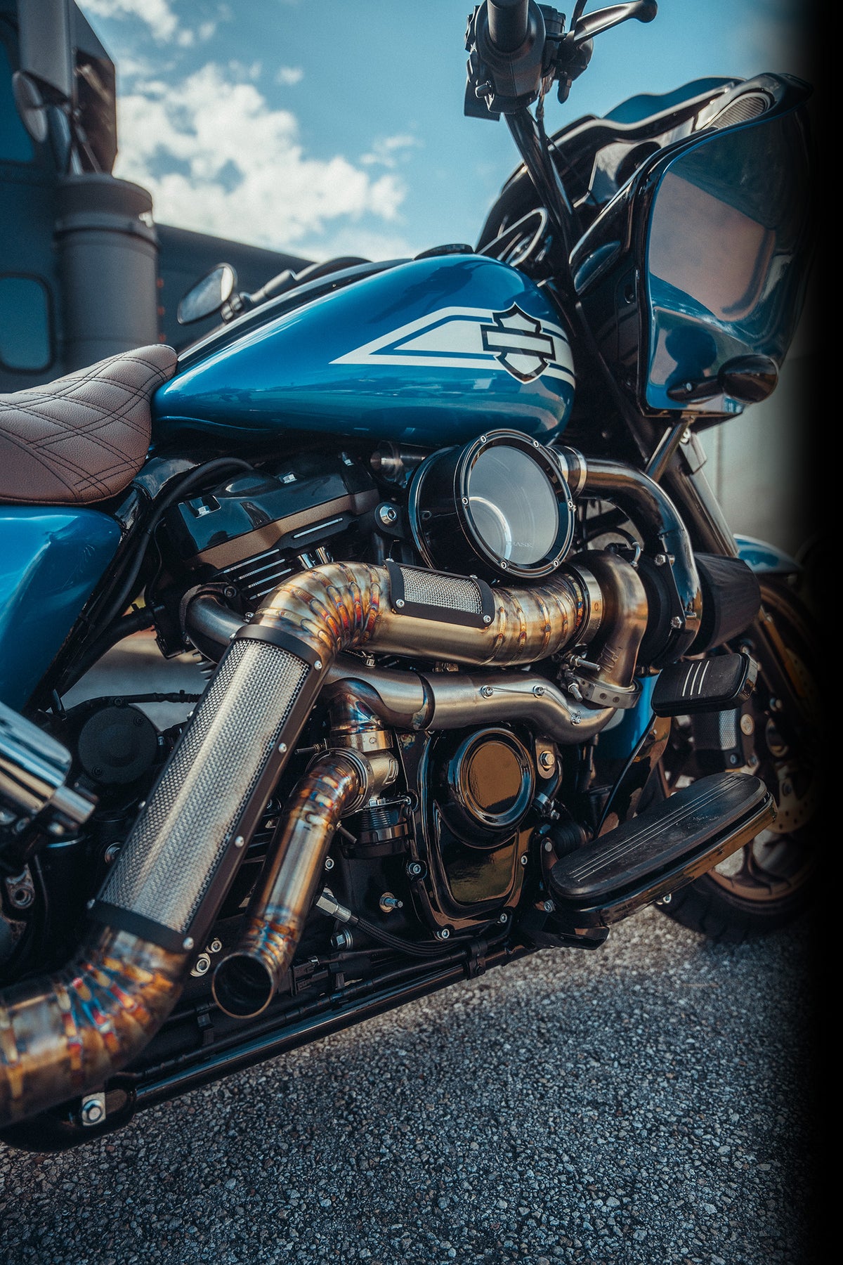 Trask Assassin Turbo System - Fast Johnny Road Glide