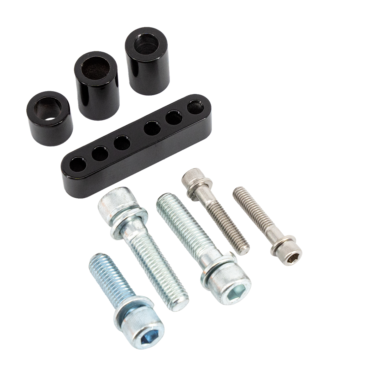Trask Performance Floorboard Spacer Kit for Harley-Davidson Motorcycles