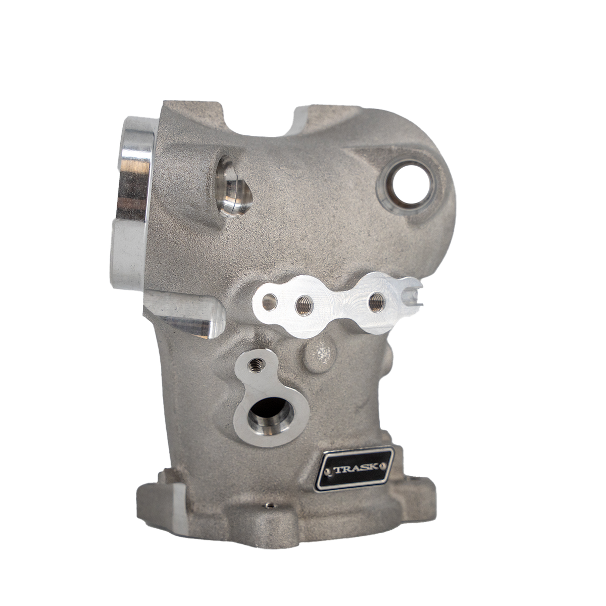 Trask billet intake manifold for Harley-Davidsons.