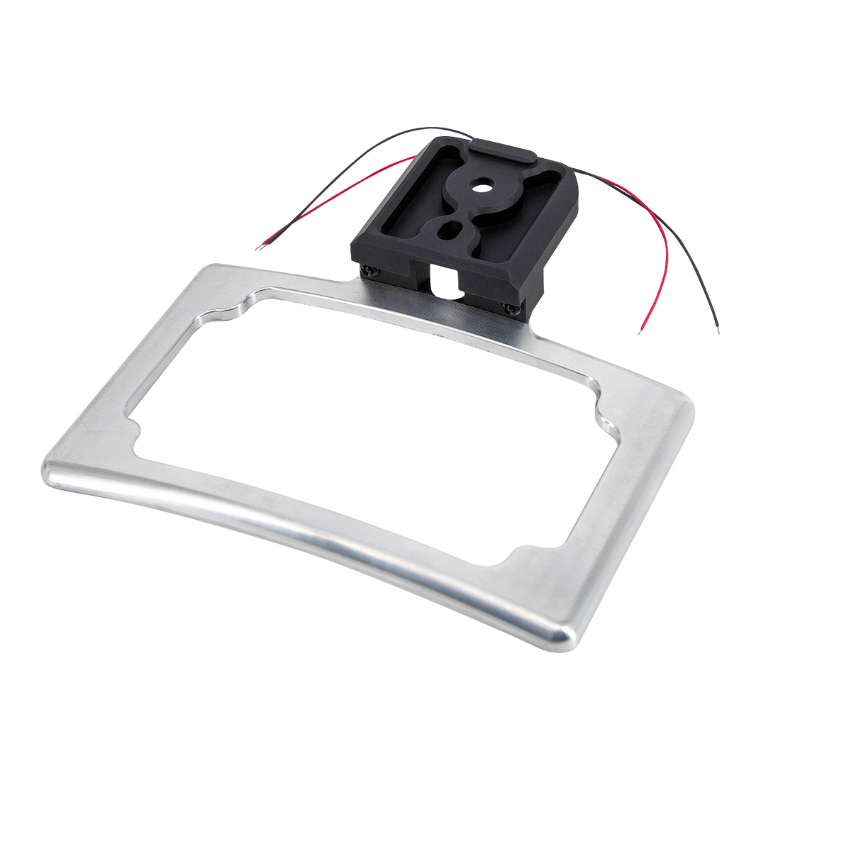 Assault Series License Plate Frame - Chrome