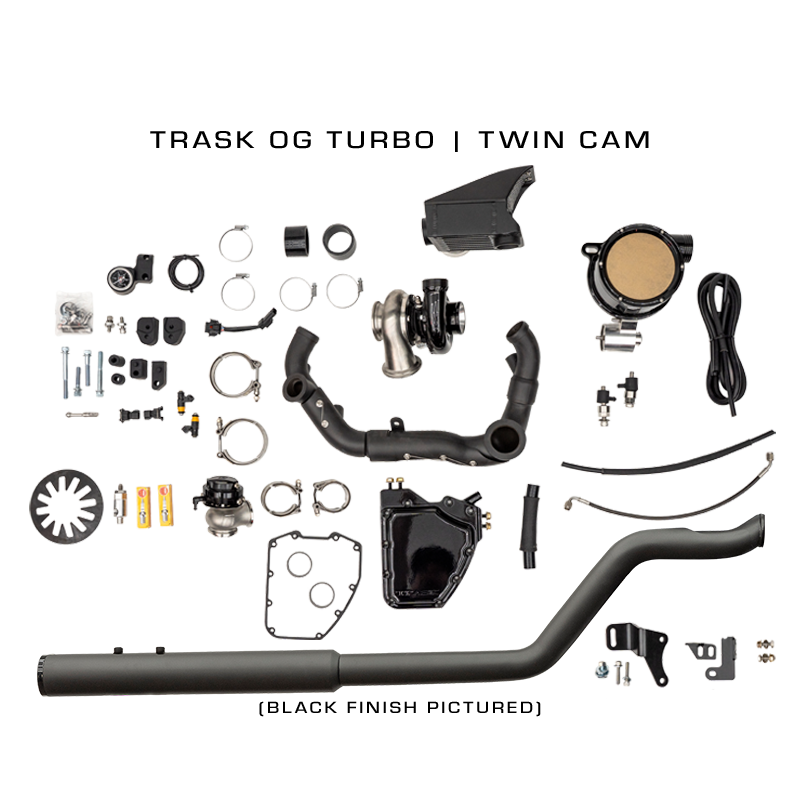 Trask Twin Cam OG Turbo Kit - Black
