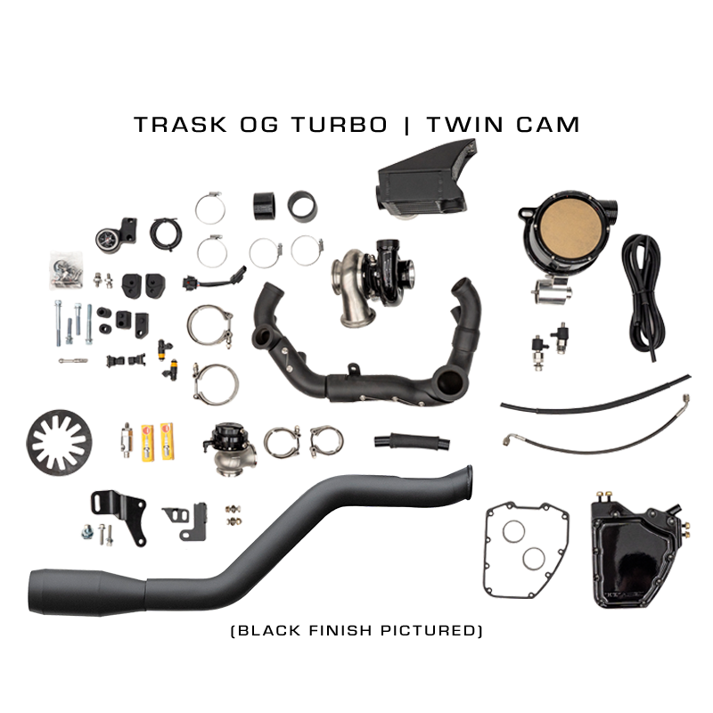 Trask Twin Cam OG Turbo Kit - Black