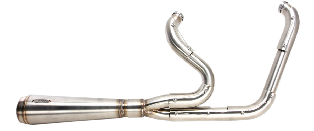Assault: 2 Into 1 Harley-Davidson Softail Exhaust - Stainless