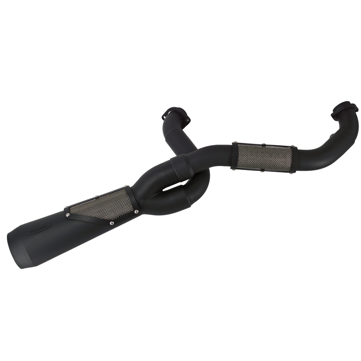 Big Sexy: 2 into 1 Harley-Davidson Touring Exhaust - Black