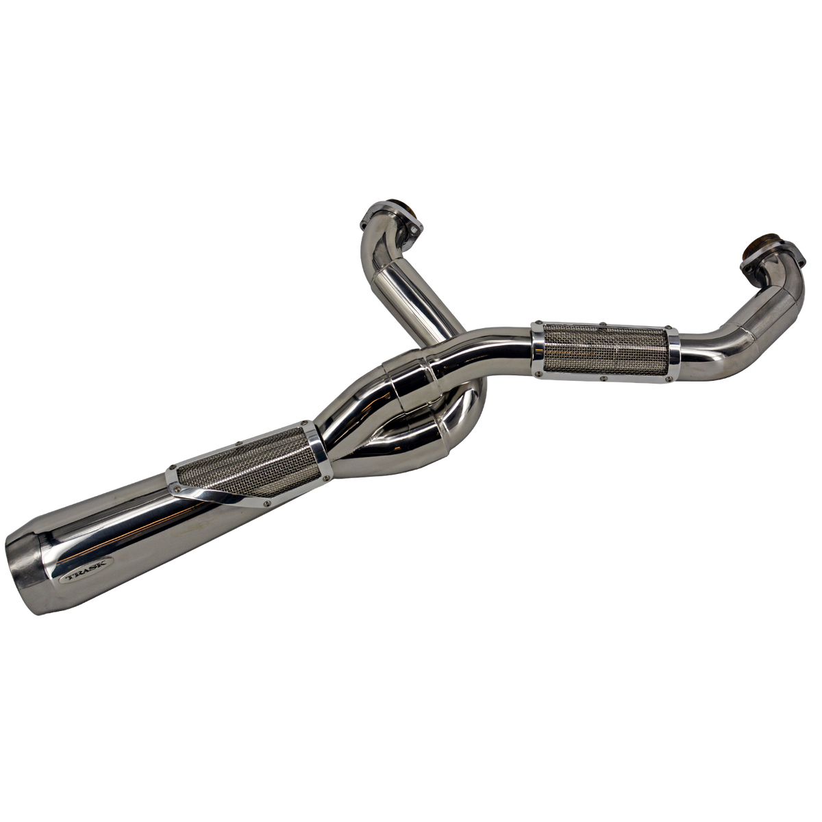 Big Sexy: 2 into 1 Harley-Davidson Touring Exhaust - Chrome