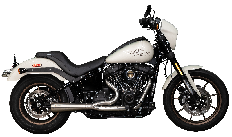 Assault: 2 Into 1 Harley-Davidson Softail Exhaust Profile
