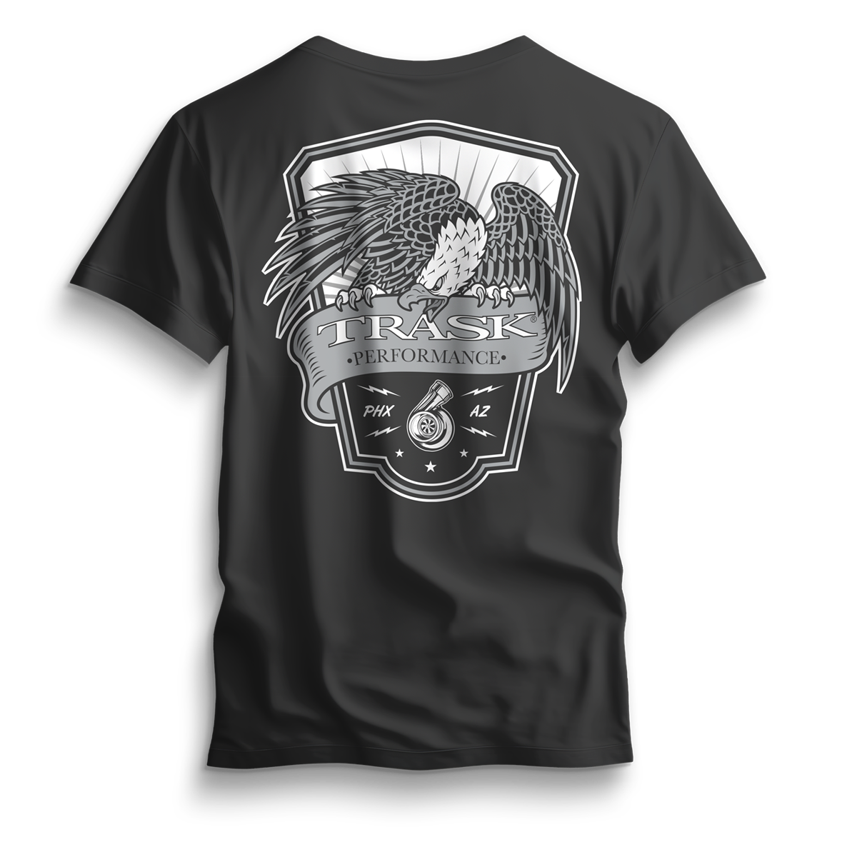 Trask Eagle/Turbo T-Shirt - Back