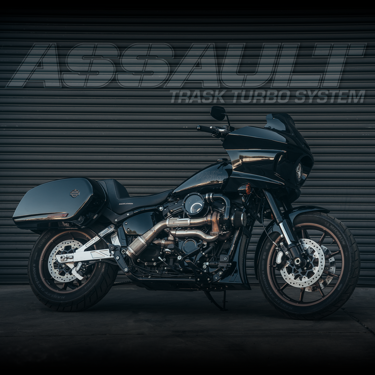 Trask Assault Turbo System for Harley FXLRST