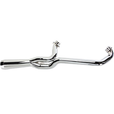 Indian Scout: 2 into 1 Exhaust –  Chrome