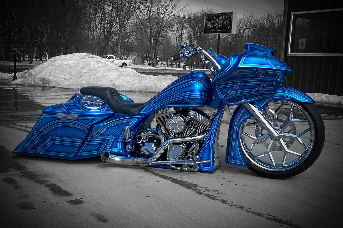 Harley Nasty Bastard 2 into 1 Exhaust