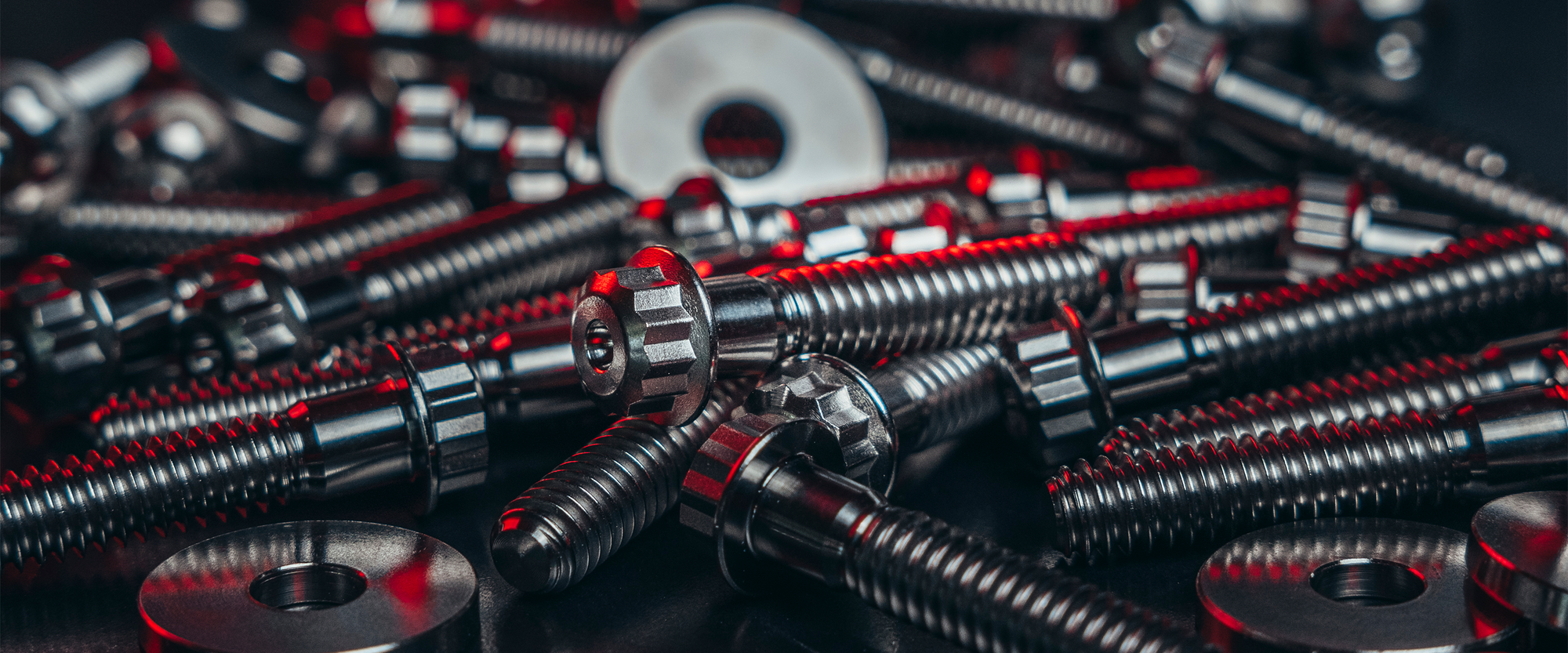 Trask Bitchin’ Bolts collection – lightweight titanium motorcycle hardware.