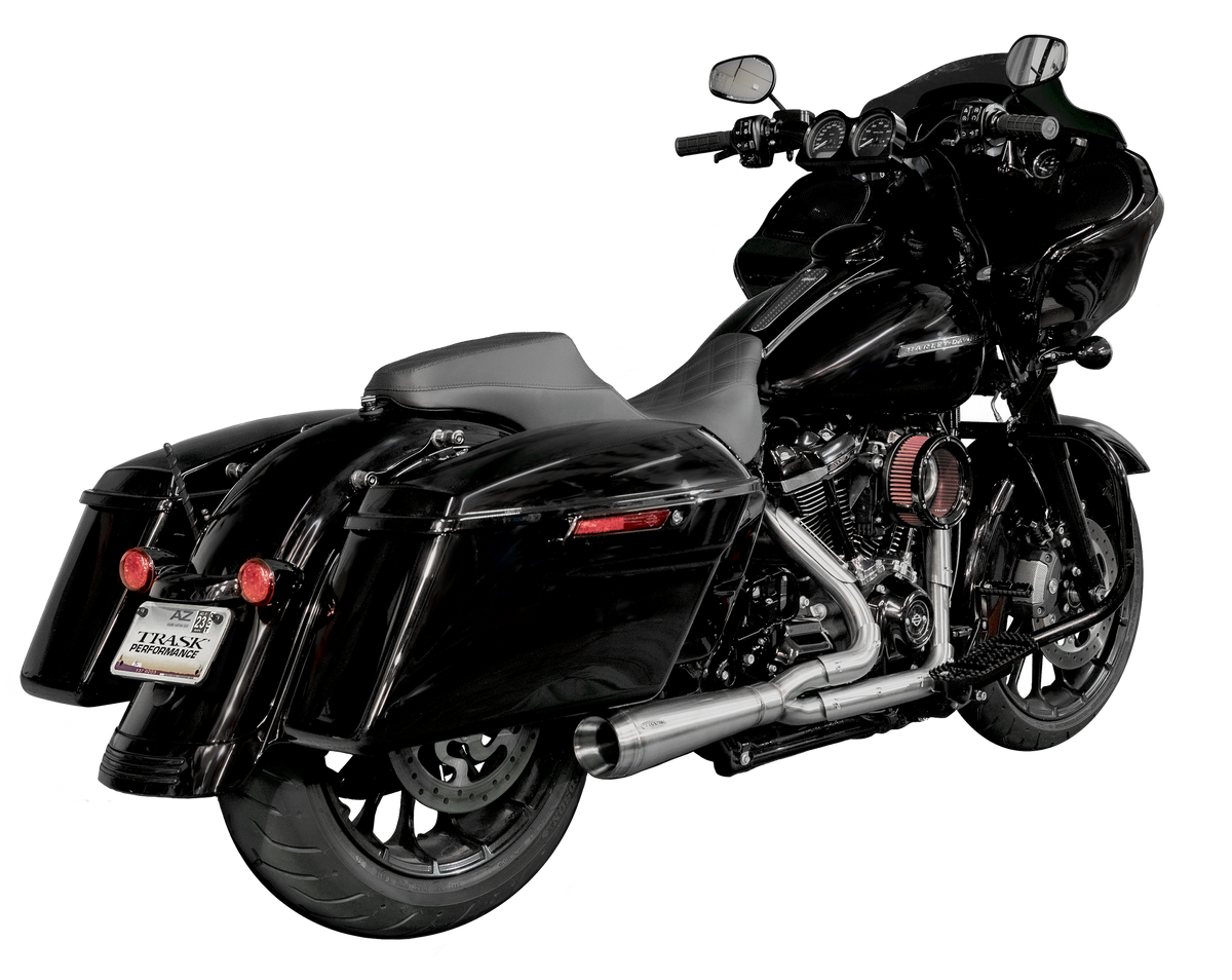 Assault 2 Into 1 Harley Davidson Touring Exhaust Trask Performance