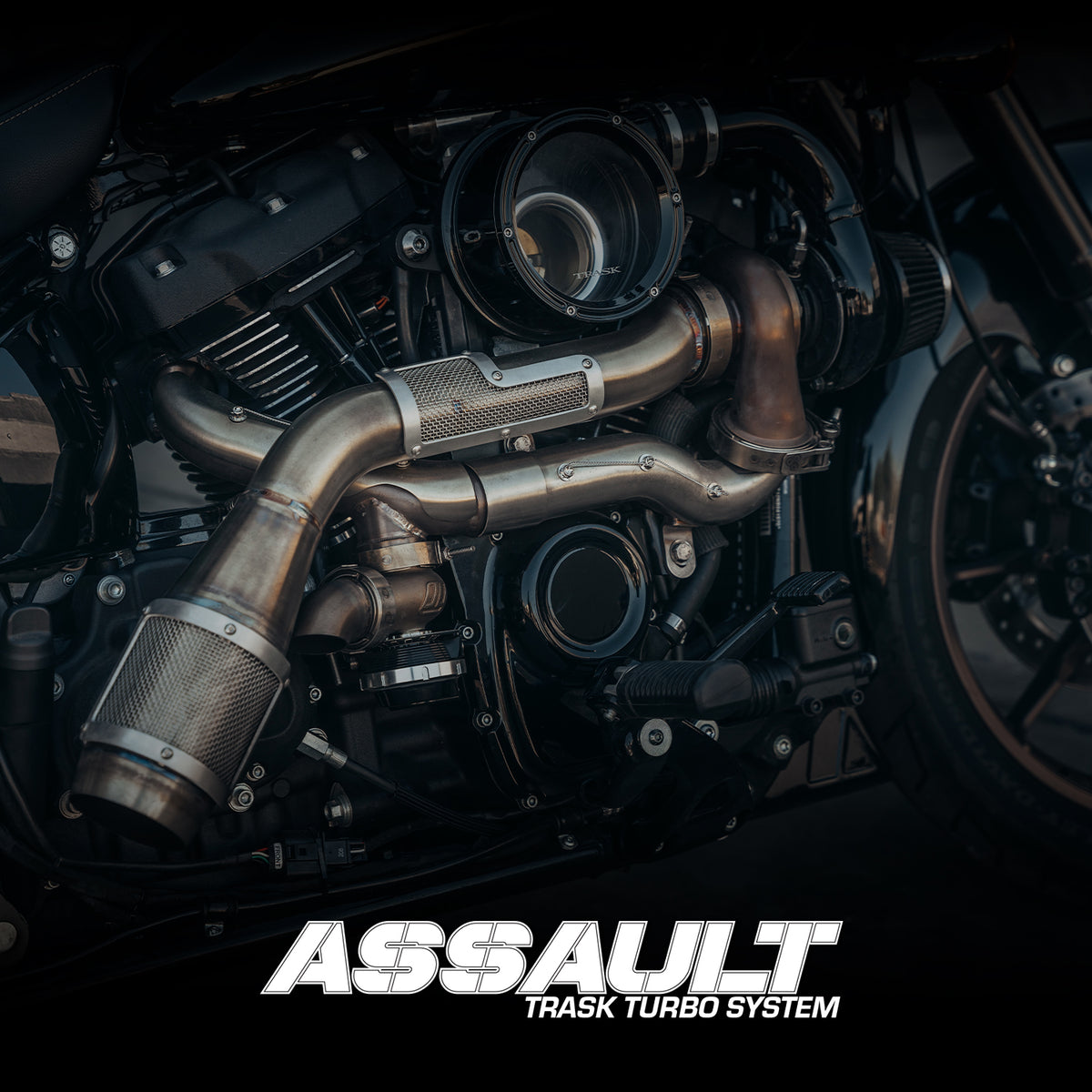 Trask Assault Turbo System - Stainless