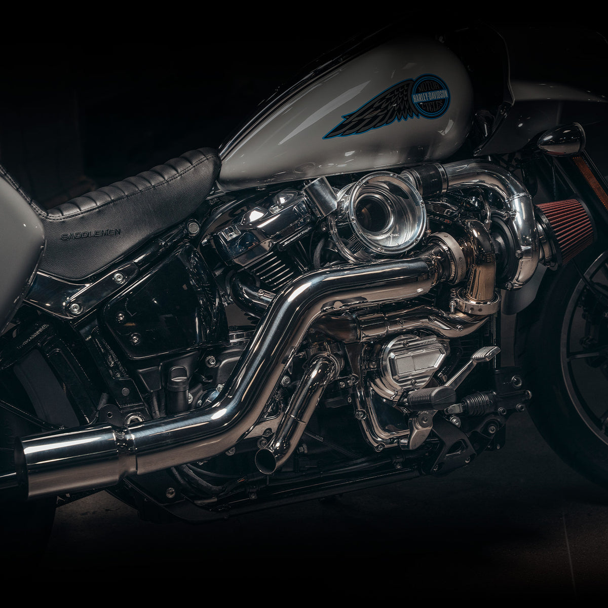 Trask OG Turbo System for M8 Softails