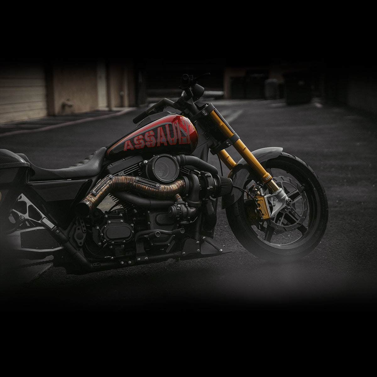 Trask custom Road King