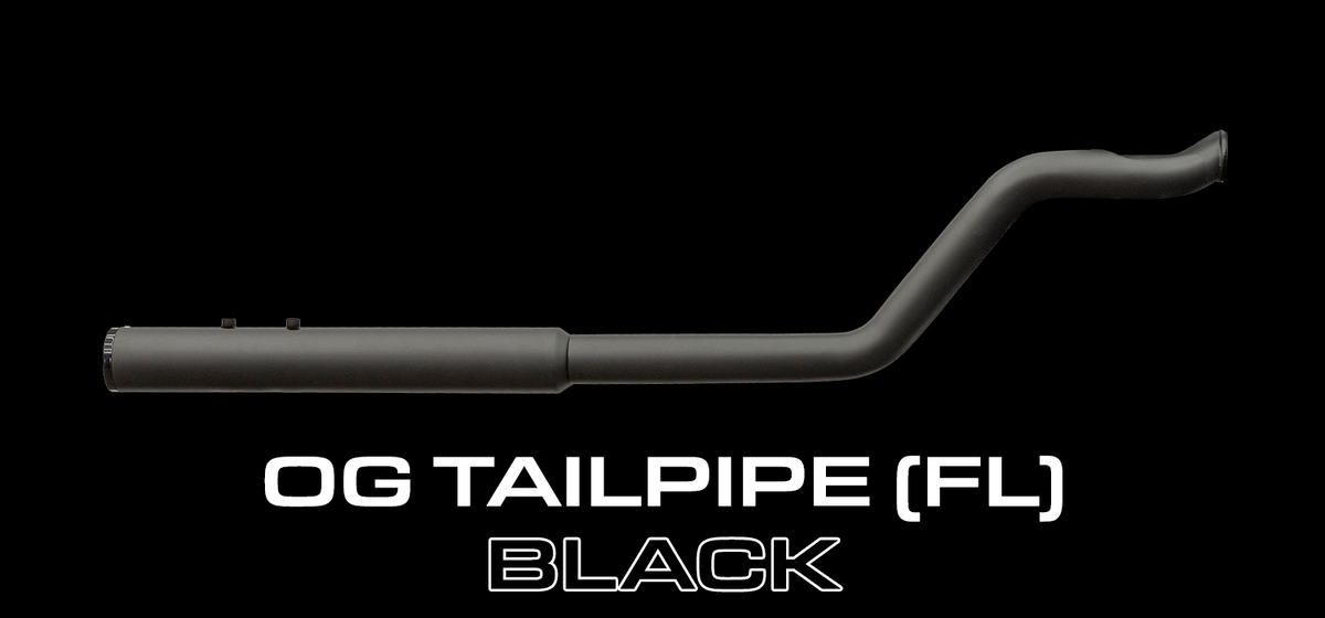 Trask OG Turbo Tailpipe - Black