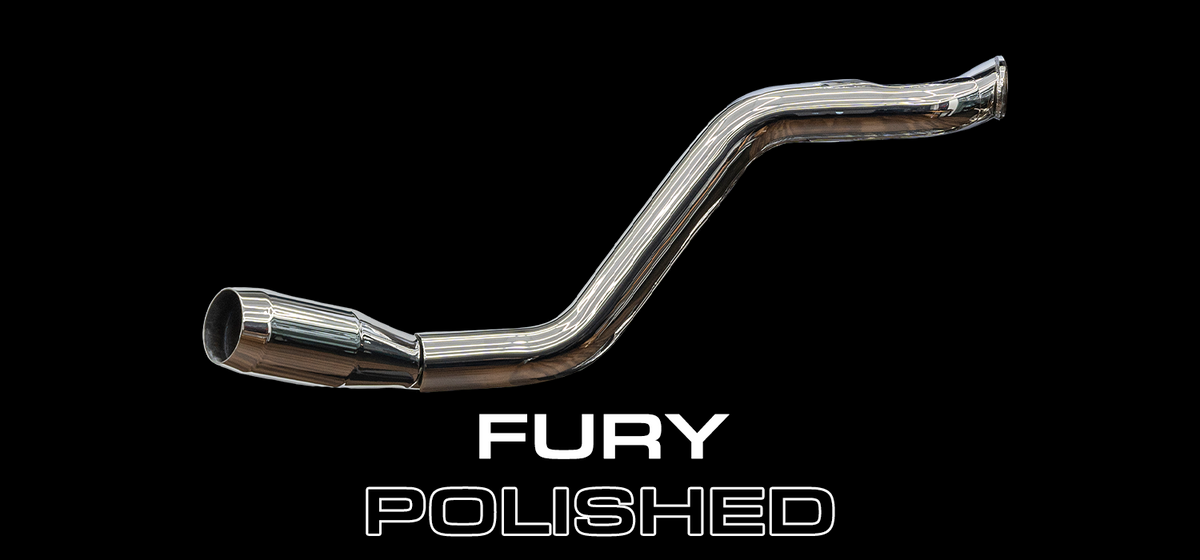 Trask Fury Turbo Tailpipe - Polished