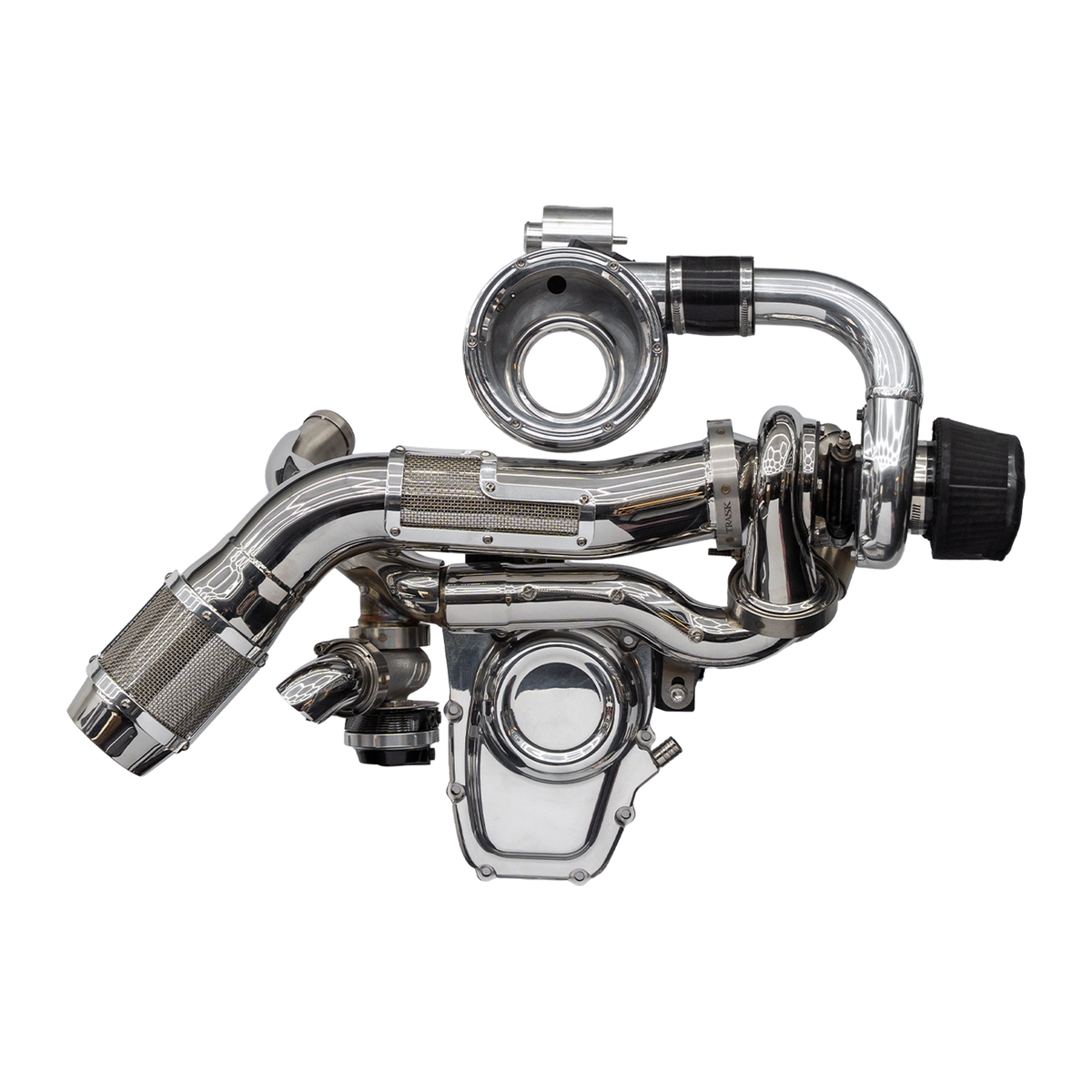 Trask Assault Turbo System - Polished