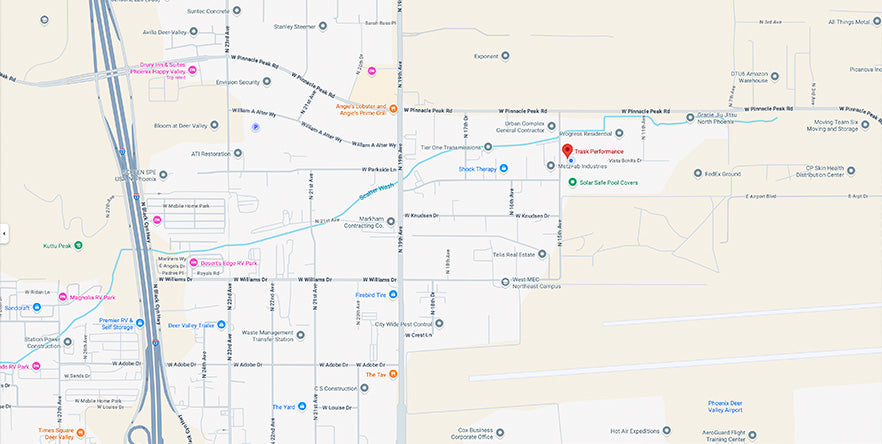 Trask Performance - Google Map Location