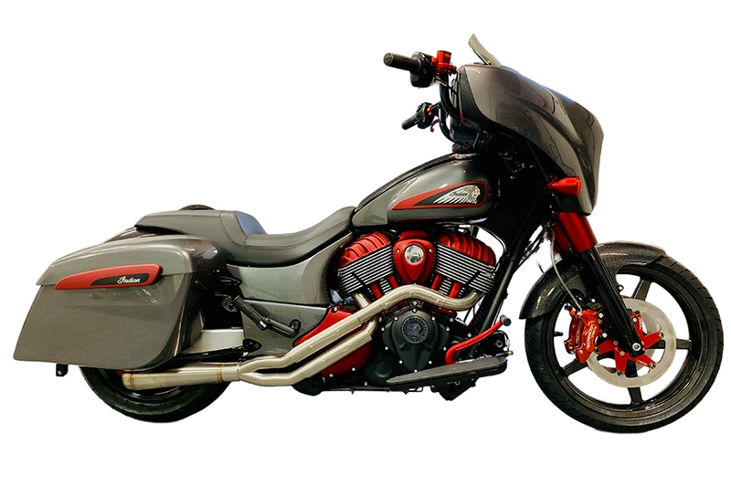 Trask Performance exhausts for Indian and Victory Models