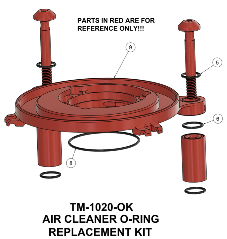 Trask Air Cleaner Replacement BOM