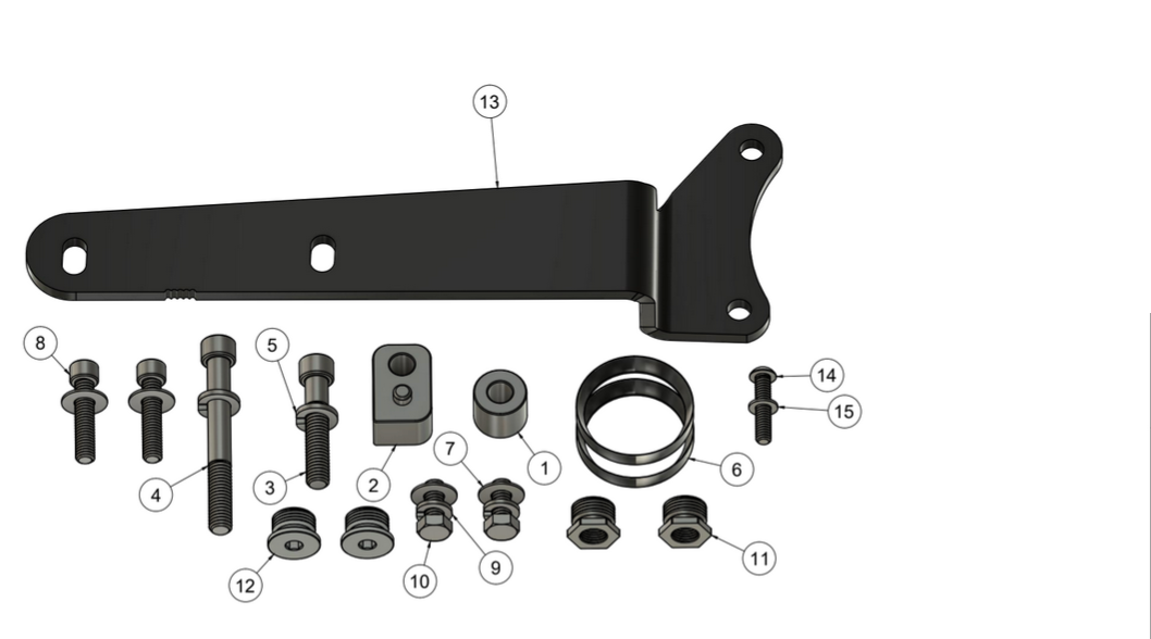 '17+ Touring Assault Exhaust Hardware Kit