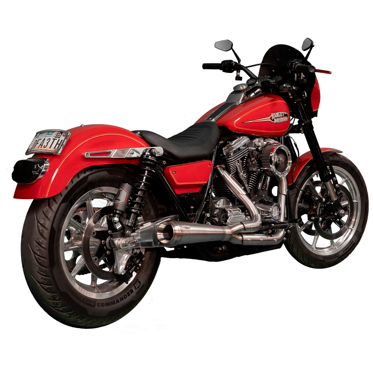 Assault: 2 Into 1 Harley-Davidson FXR Exhaust