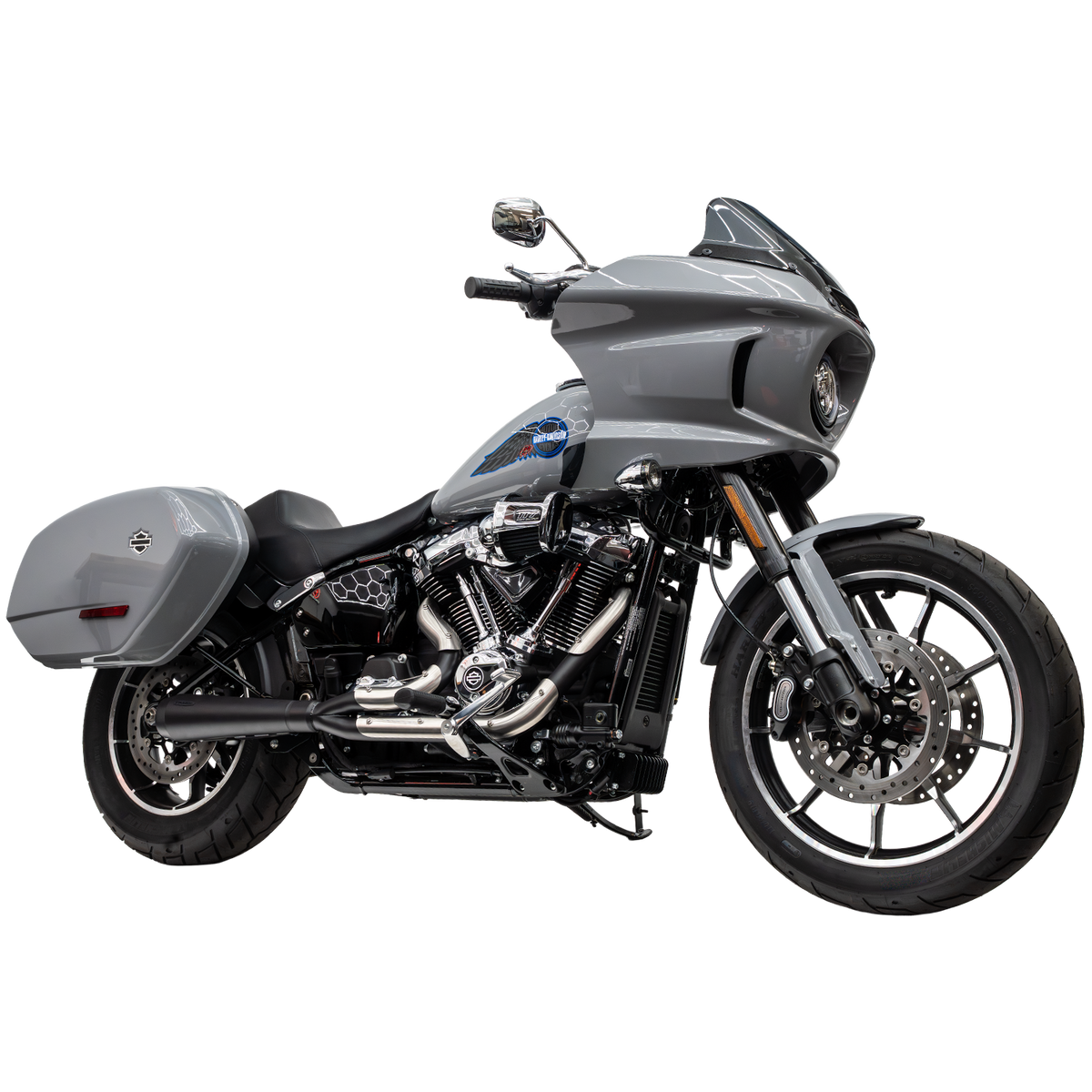 Trask Assault 25+ FLXLRST 2-1 exhaust system. 
