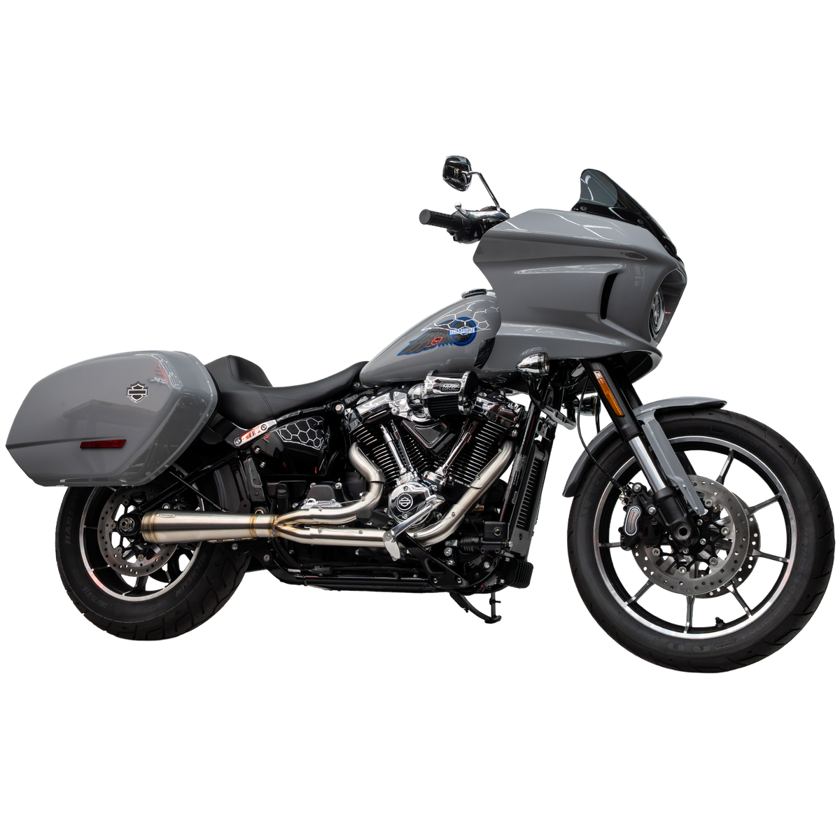 Trask Assault 25+ FLXLRST 2-1 exhaust system. 