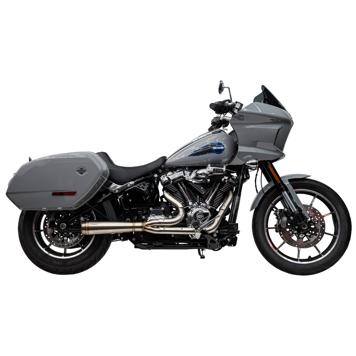 Trask Assault 25+ FLXLRST 2-1 exhaust system. 