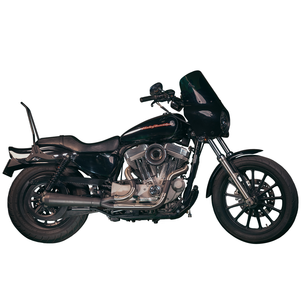 Assault: 2 Into 1 Harley-Davidson Sportster Exhaust