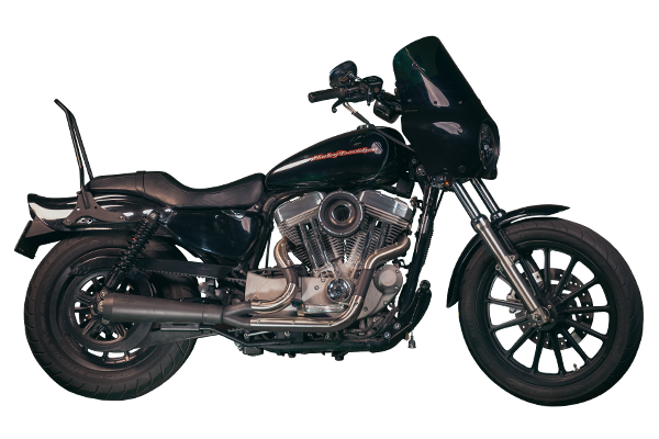 Trask Assault 2-1 Exhaust on Sportster.