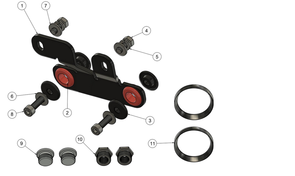 V-Rod Assault Exhaust Hardware Kit