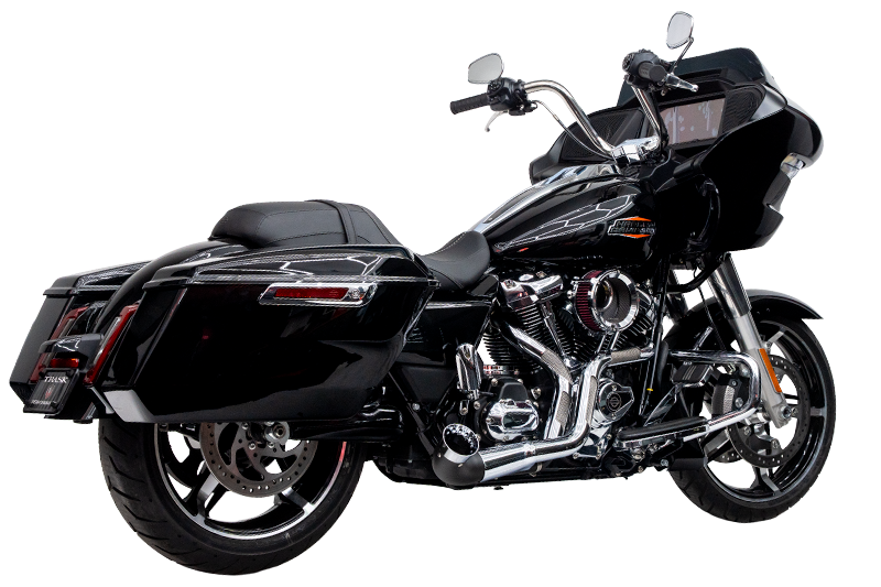 Trask Nasty Bastard 2 into 1 Harley-Davidson