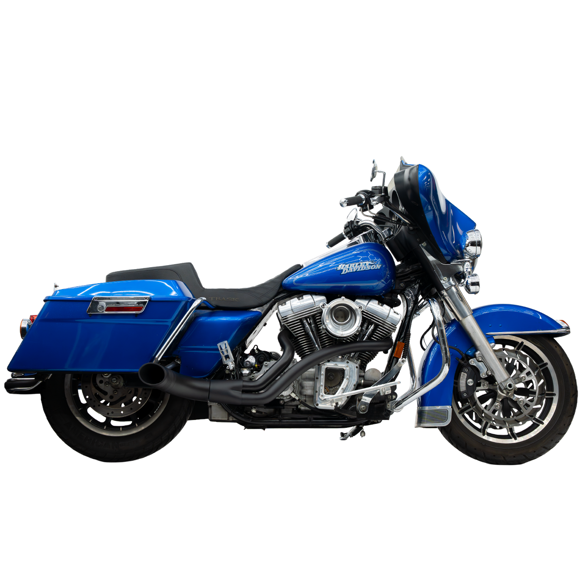 Trask Up Yours  Twin Cam 2-1 Exhaust System - Black 