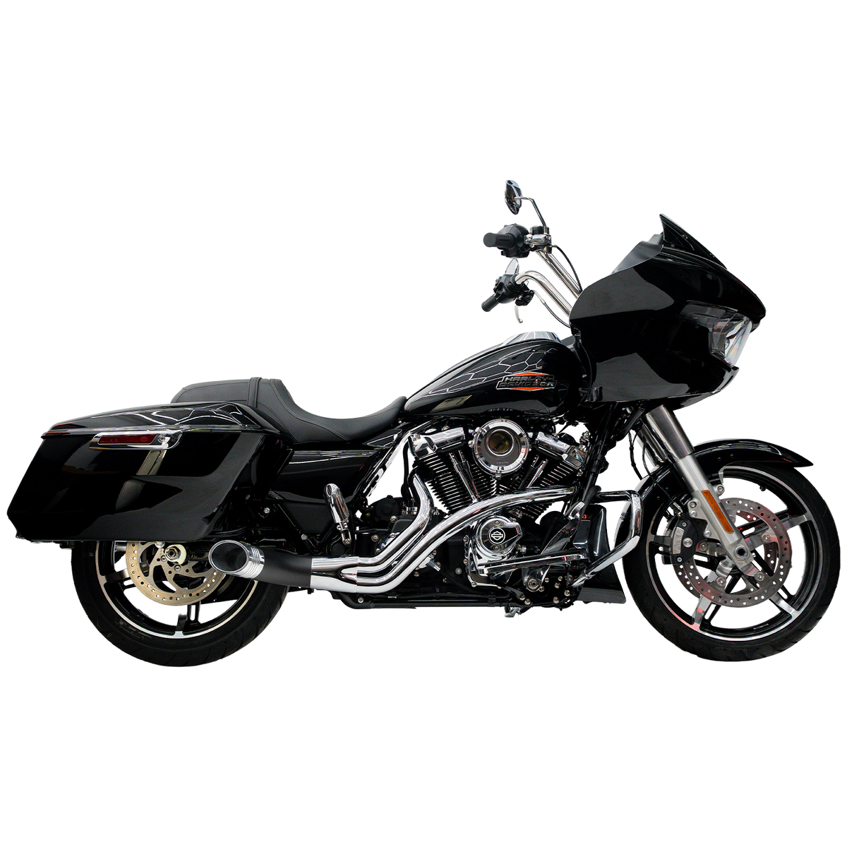 Trask Up Yours 2-1 Exhaust System - Chrome
