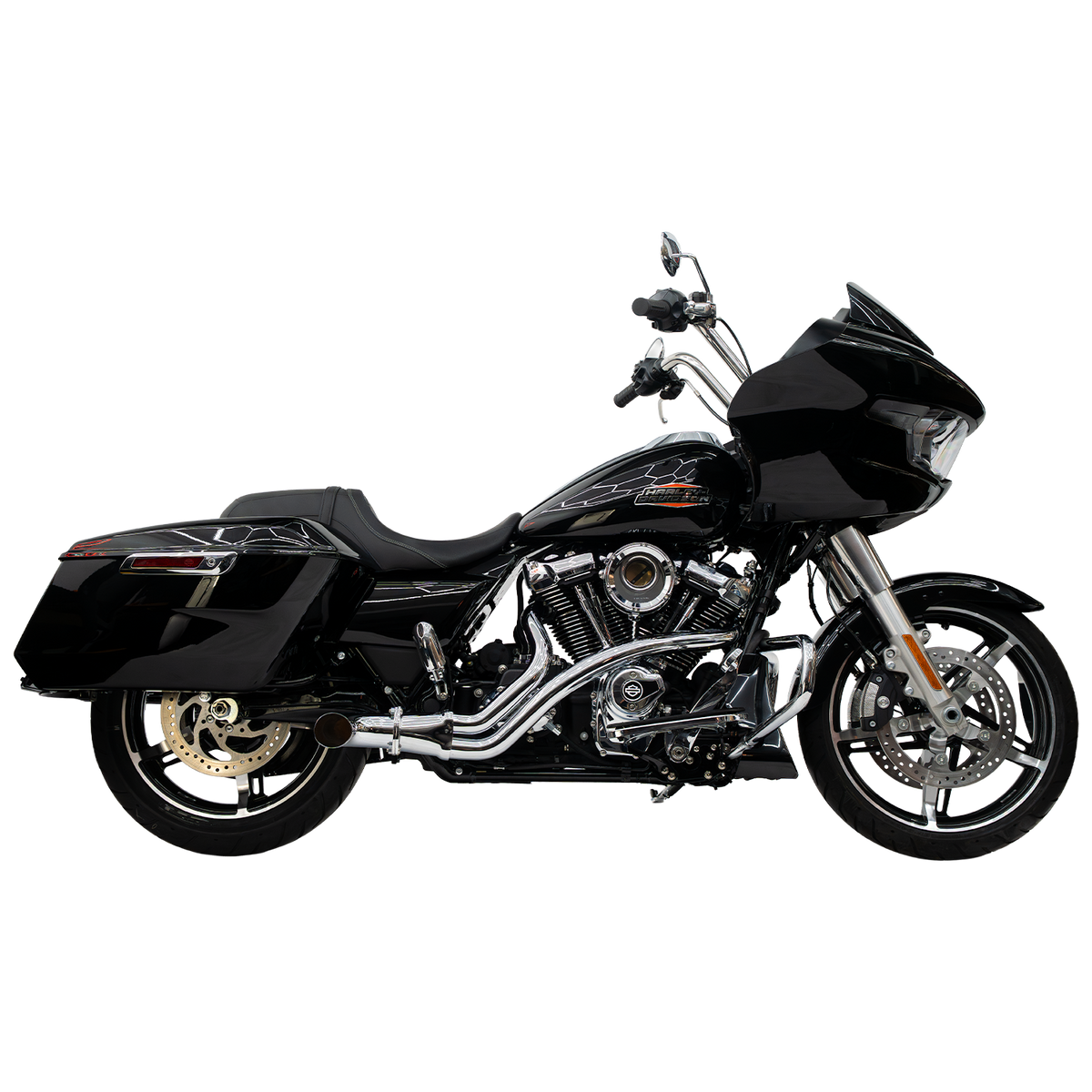 Trask BMF 2-1 M8 Exhaust - Chrome