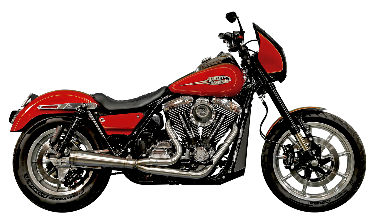 Assault: 2 Into 1 Harley-Davidson FXR Exhaust