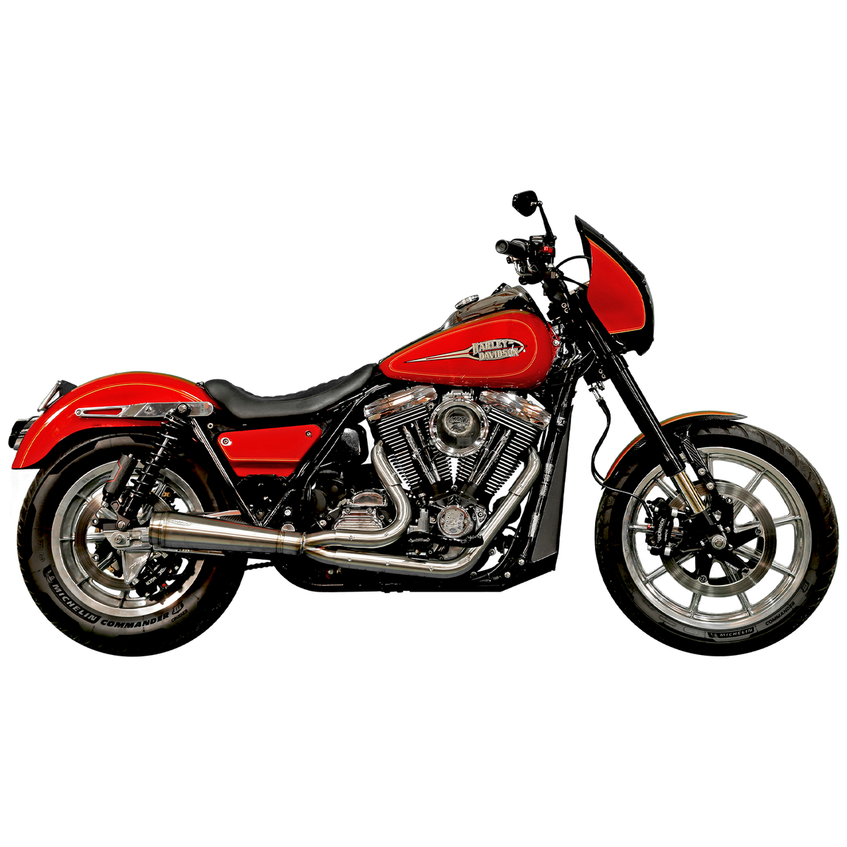 Assault: 2 Into 1 Harley-Davidson FXR Exhaust