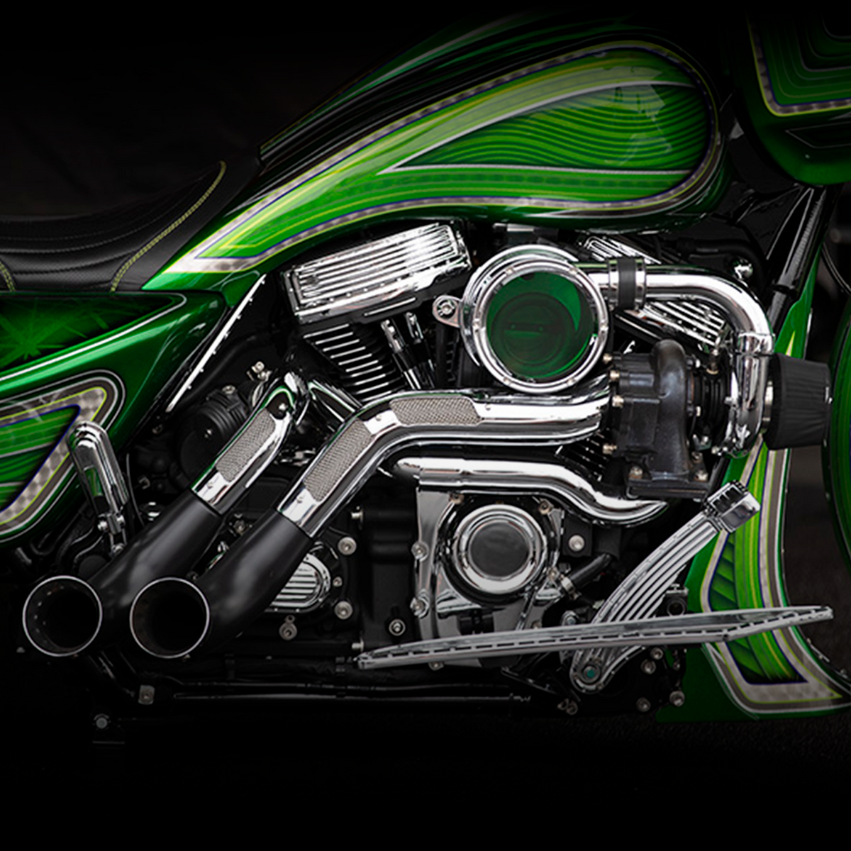 Trask Typhoon Turbo System for Harley-Davidsons